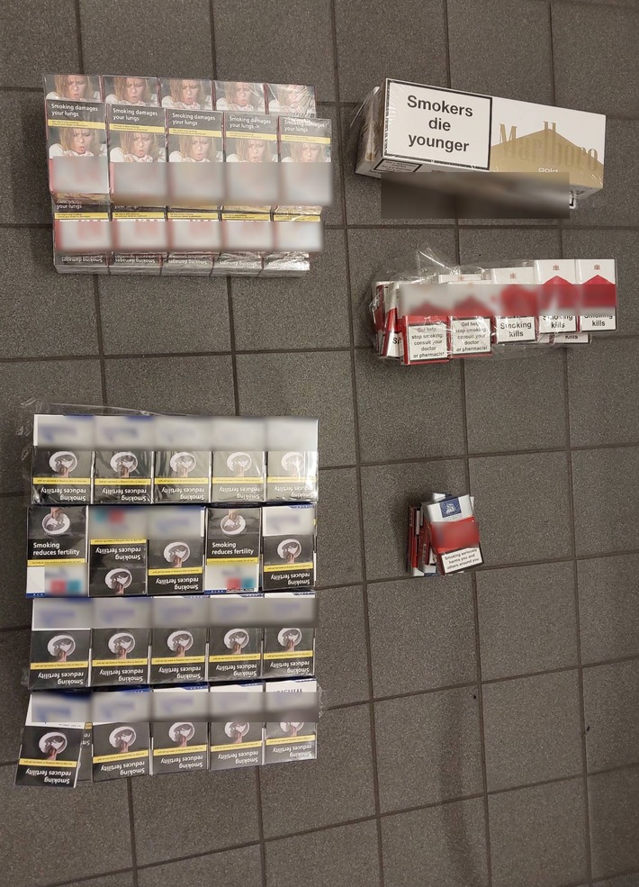 Bundespolizei stoppt Zigarettenschmuggler am Aachener Hauptbahnhof!
