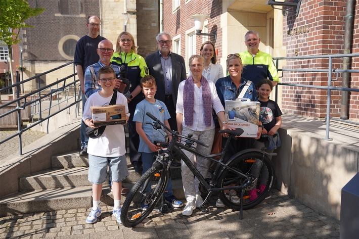 Coesfelds Frühlingsfest: Verkehrswissen lohnt sich – Preise übergeben!