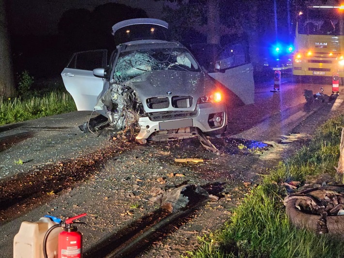 Fahrer nach schwerem BMW-Unfall bei Helmste spurlos verschwunden!