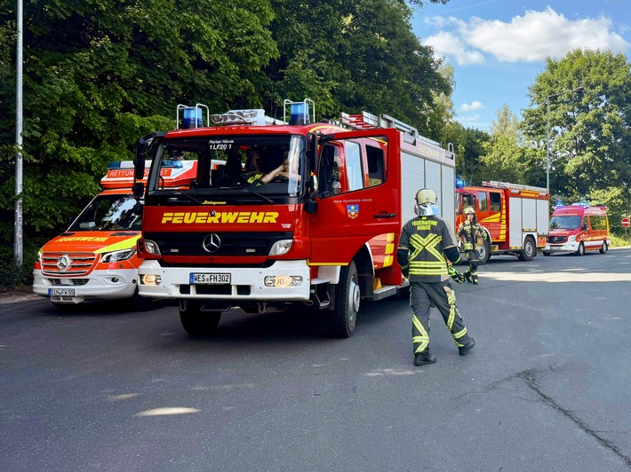 Feuerwehr Hünxe rettet Kind aus verriegeltem Auto – Glückliches Ende!