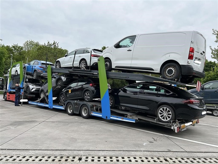 Lkw-Kontrollen auf BAB 61: Fast jede Überprüfung ein Treffer!