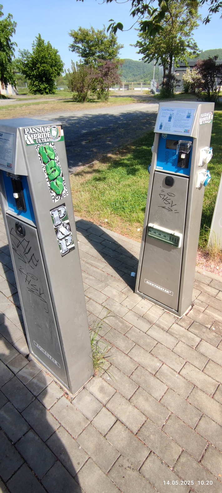 Vandalen sorgen für Chaos am Wohnmobilstellplatz in Freden!