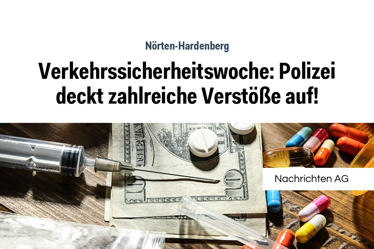 Verkehrssicherheitswoche: Polizei deckt zahlreiche Verstöße auf!
