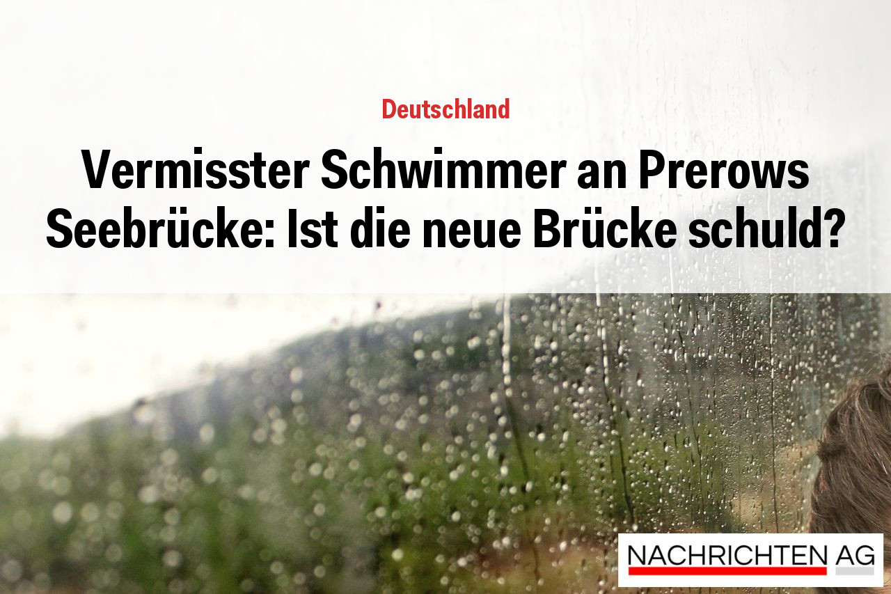 Vermisster Schwimmer an Prerows Seebrücke: Ist die neue Brücke schuld?