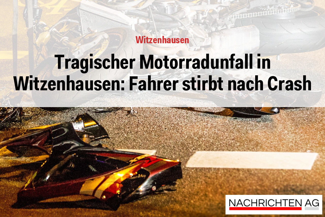 Tragischer Motorradunfall in Witzenhausen: Fahrer stirbt nach Crash