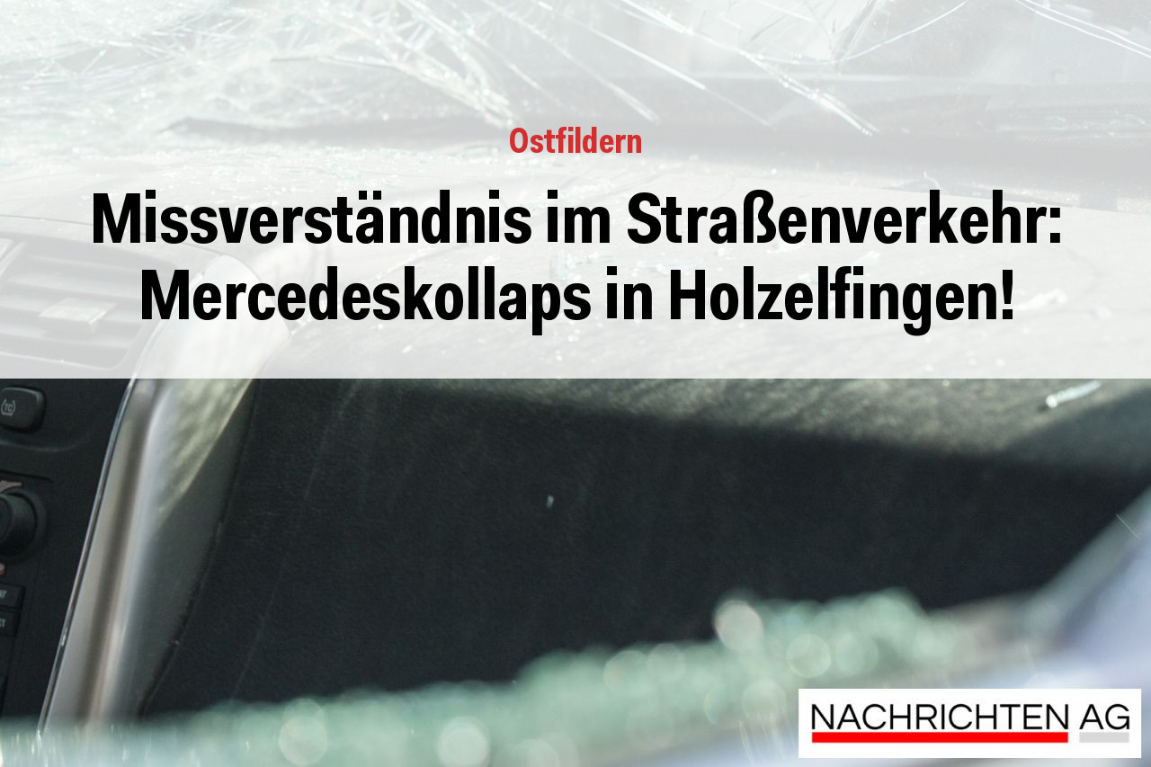 Missverständnis im Straßenverkehr: Mercedeskollaps in Holzelfingen!