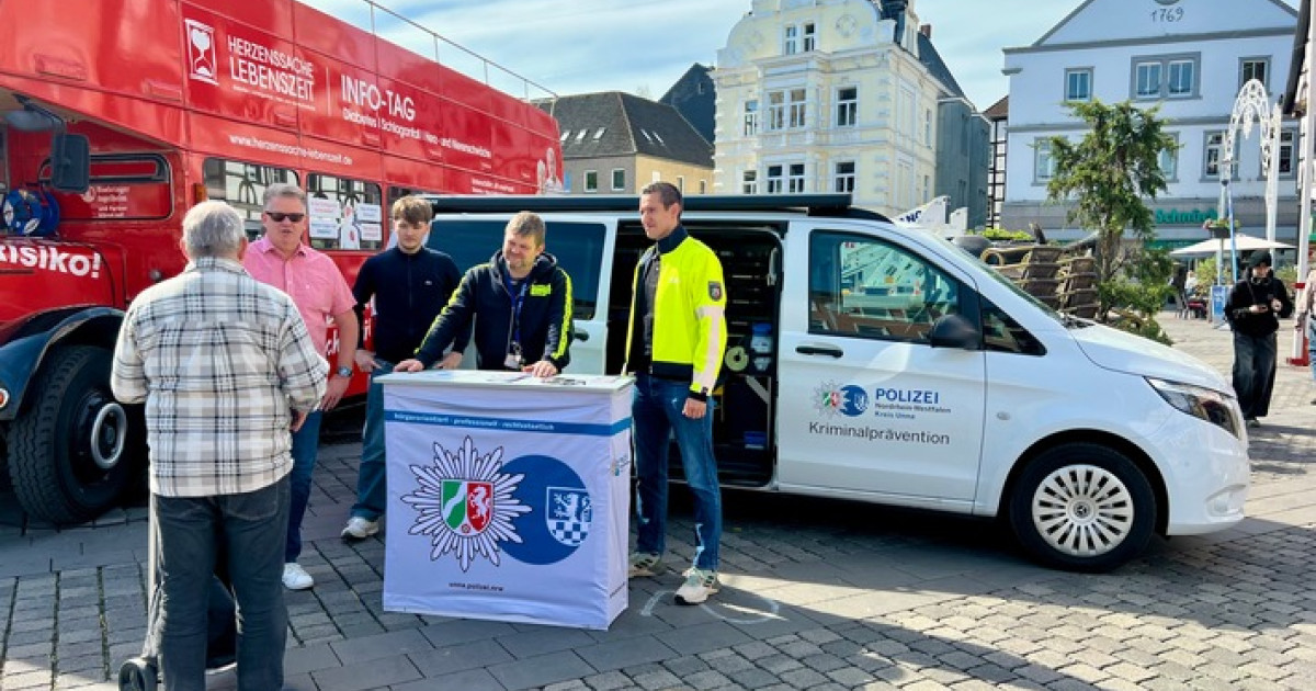 Aktionstag gegen Taschendiebstahl: Aufklärung in Unna und Umgebung!