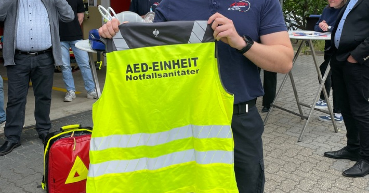 Lebensretter im Einsatz: Ahlten bekommt neue First Responder-Einheit!