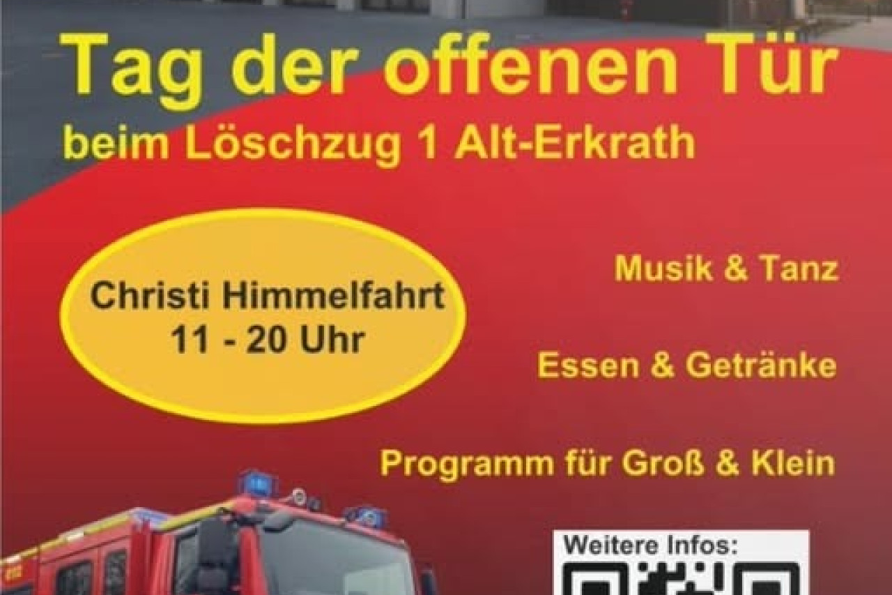 Feuerwehr Erkrath feiert 125 Jahre! Tag der offenen Tür am 29. Mai!
