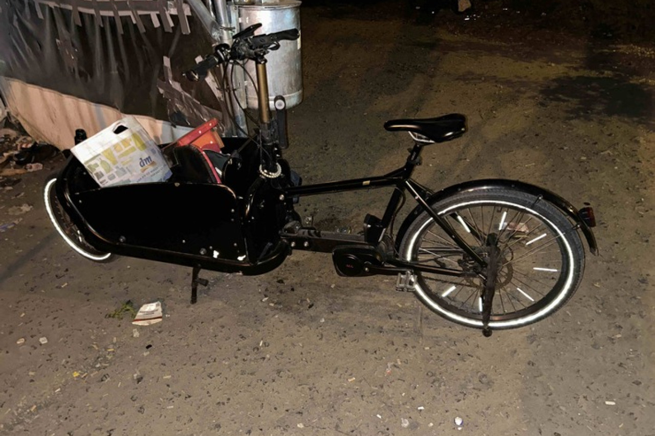 Lastenrad in Darmstadt gefunden: Eigentümer und Zeugen gesucht!