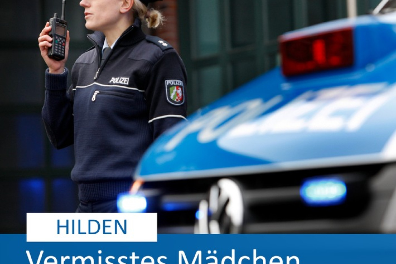 Vermisste 11-Jährige aus Hilden: Wohlbehalten zurückgekehrt!