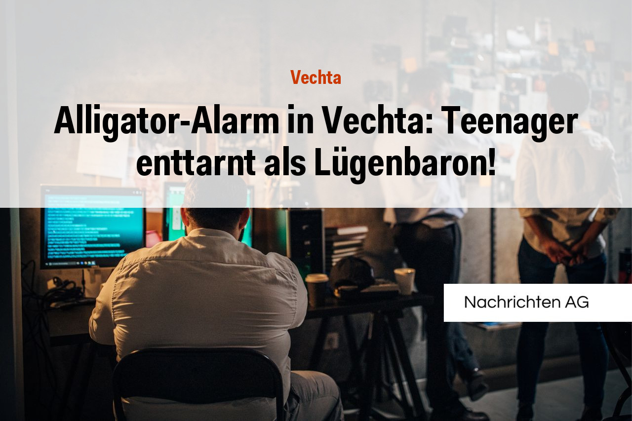 Alligator-Alarm in Vechta: Teenager enttarnt als Lügenbaron!
