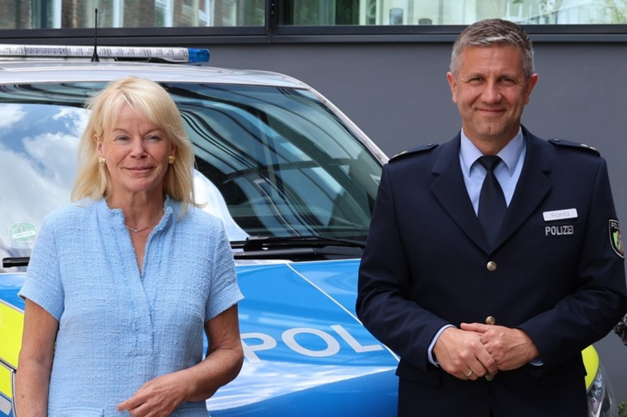 Neue Ära für Verkehrssicherheit: Thomas Franta leitet Direktion im PP Recklinghausen