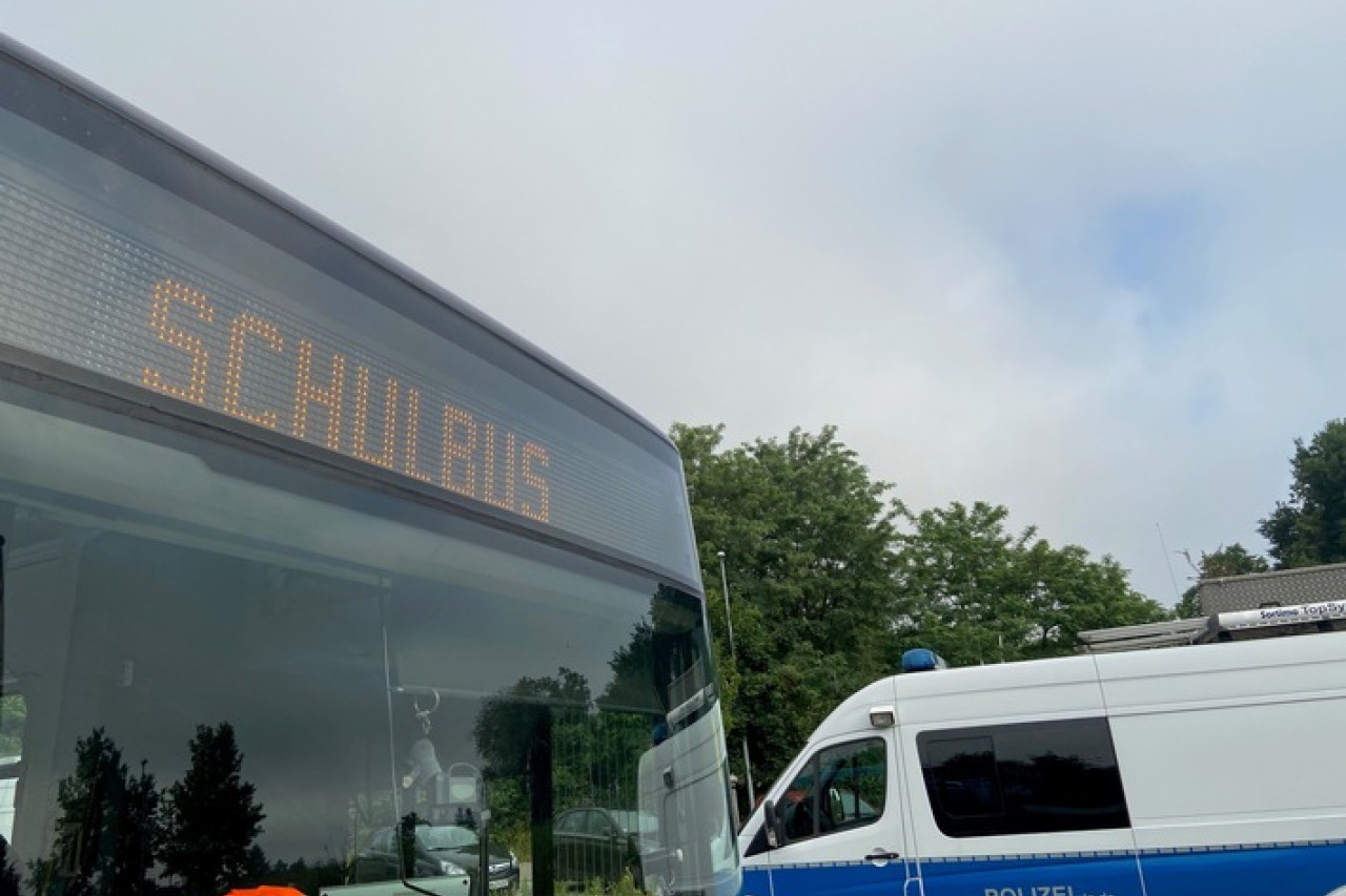 Schulbuskontrolle: Über 50% der Fahrzeuge in Schifferstadt beanstandet!