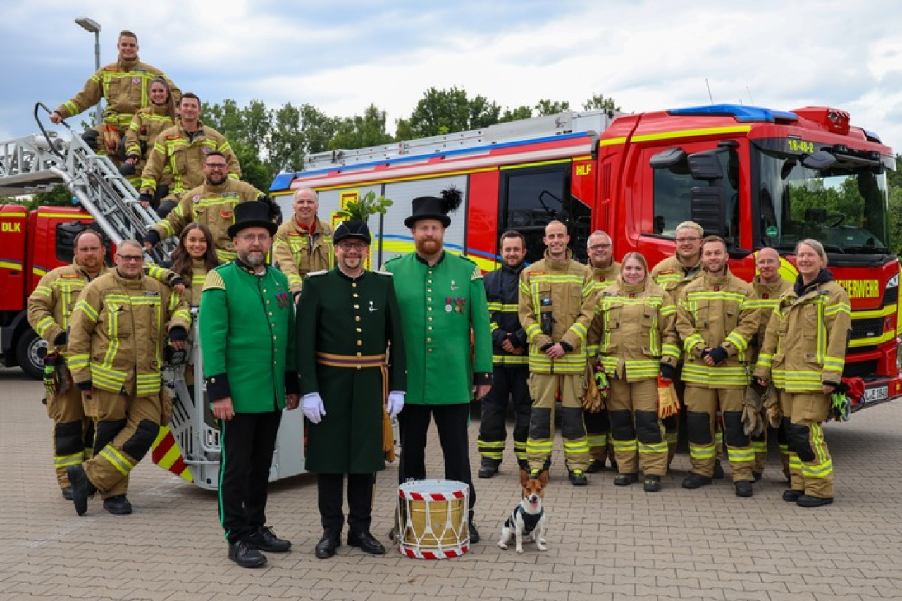 Feuerwehr bleibt während Gildefest bereit: Sicherheit hat Vorrang!