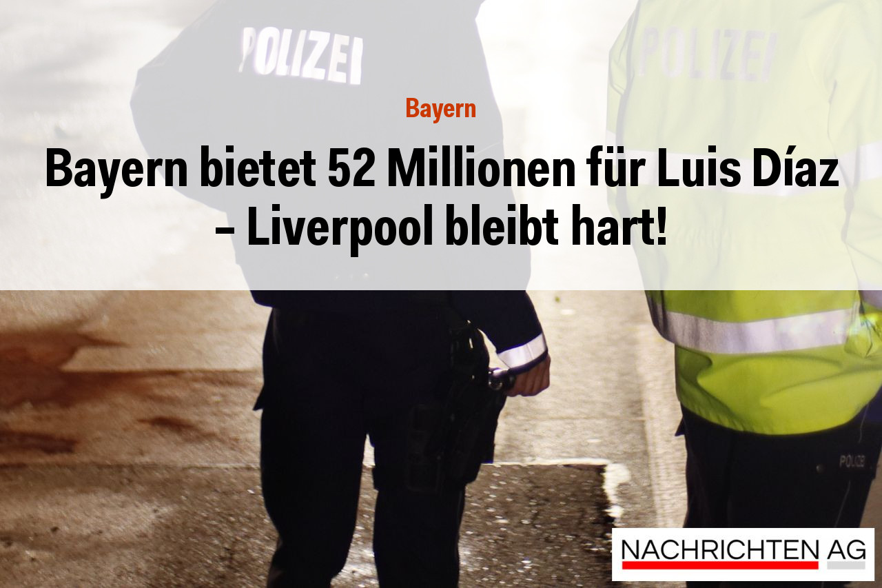 Bayern bietet 52 Millionen für Luis Díaz – Liverpool bleibt hart!