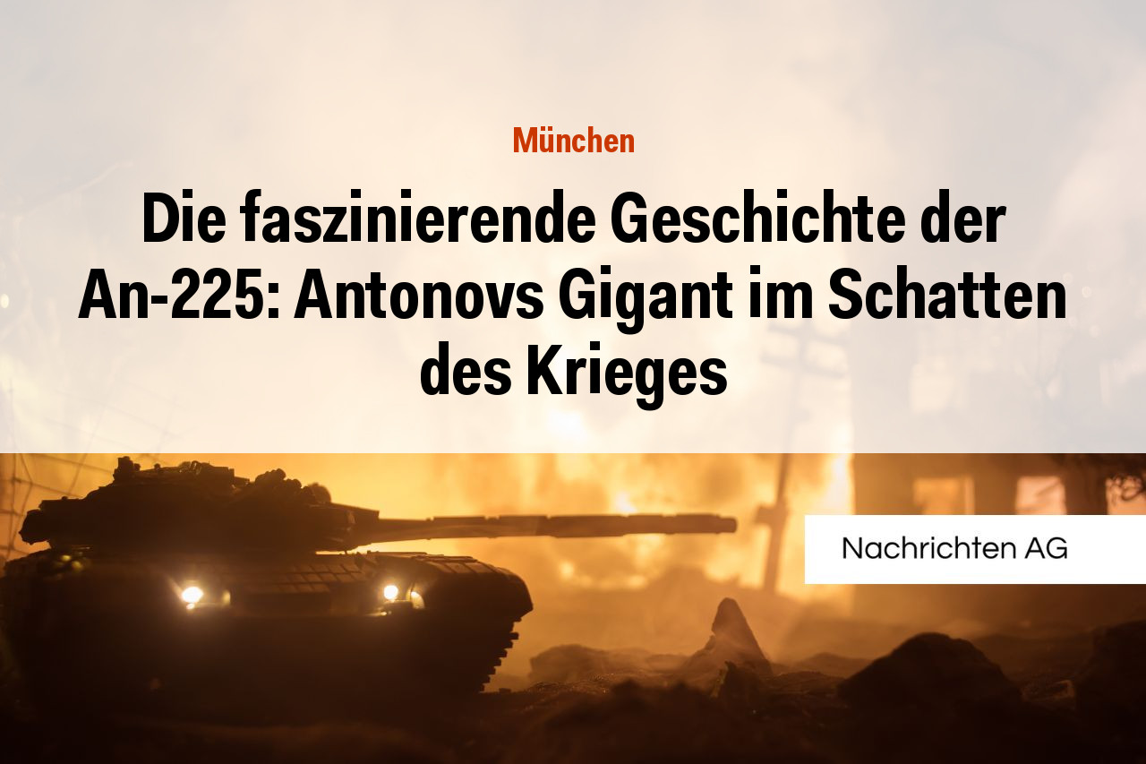 Die faszinierende Geschichte der An-225: Antonovs Gigant im Schatten des Krieges