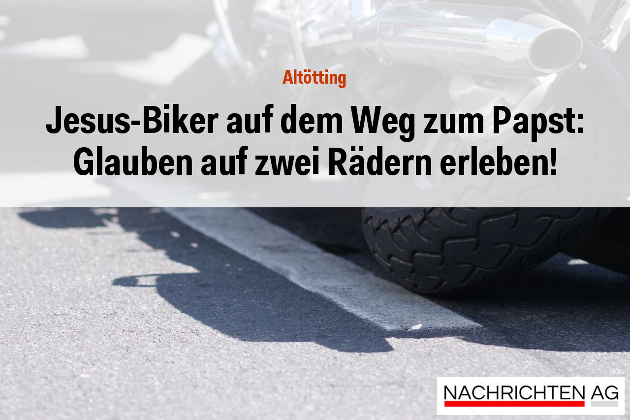 Jesus-Biker auf dem Weg zum Papst: Glauben auf zwei Rädern erleben!
